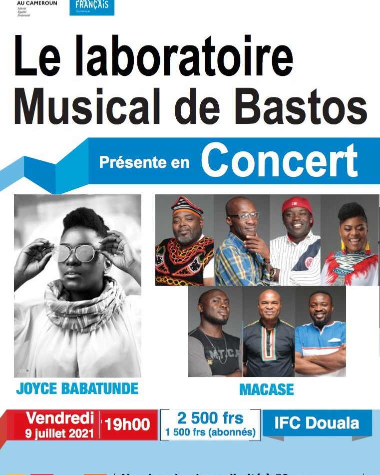 CoverMacase en Concert à l'Institut Français de Douala le 09 Juillet 2021