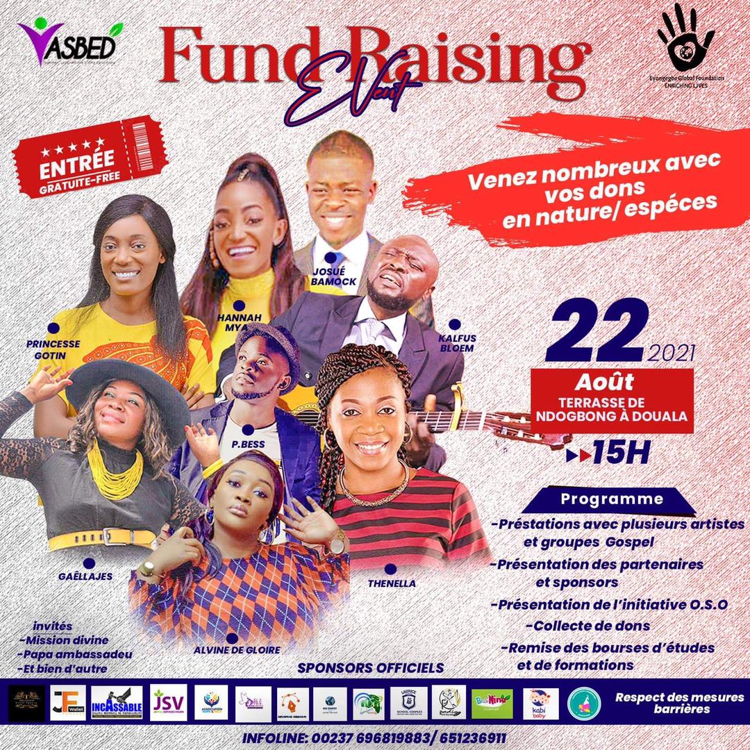CoverFund Raising Event à la Terrasse de Ndogbong le 22 Août 2021