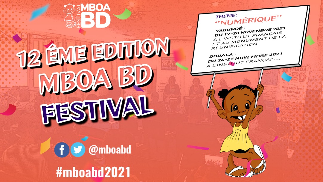 Cover Festival Mboa BD Acte 12 à Yaoundé du 17 au 20 Novembre 2021