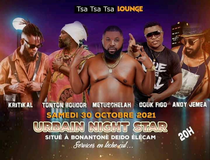 Cover Tonton Boudor, Metushelah, Douk Figo &amp; Andy Jemea en Showcase le 30 Octobre 2021