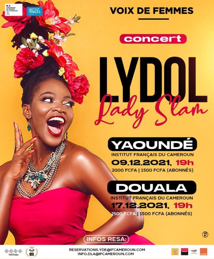 Cover Lydol en Concert à l'Ifc de Yaoundé le 09 Décembre 2021