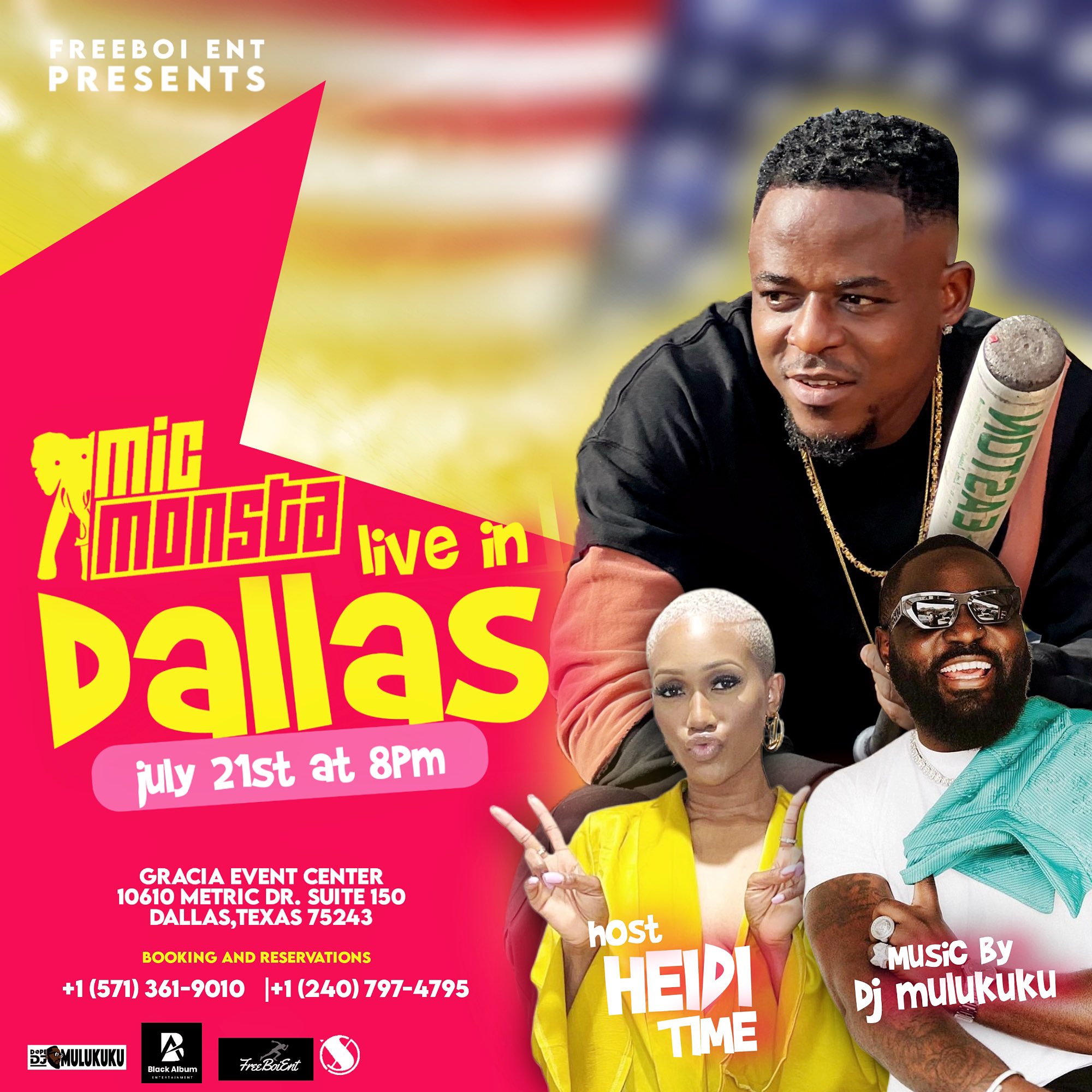 Cover Mig Monsta Live In Dallas au Texas aux Etats-Unis le 21 Juillet 2023