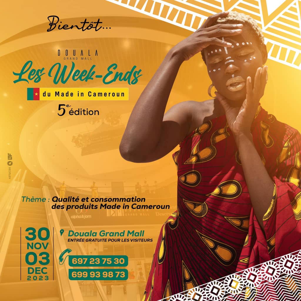 CoverLes Week-Ends du Made In Cameroun Acte 5 à Douala Grand Mall du 30 Novembre au 3 Décembre 2023