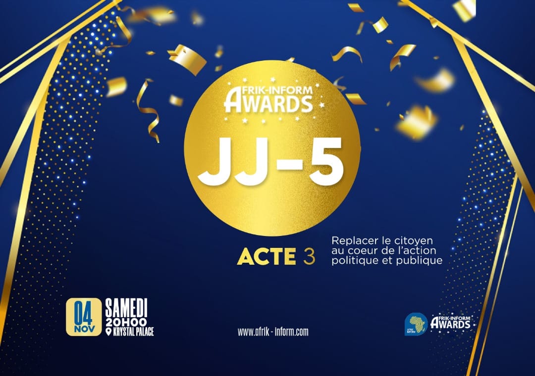 Cover Afrik Inform Awards Acte 3 au Krystal Palace à Douala le 04 Novembre 2023