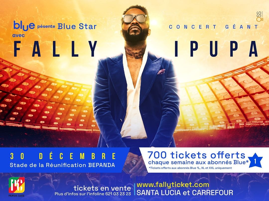 Cover Fally Ipupa en Concert au Stade de la Réunification de Bepanda le 30 Décembre 2023