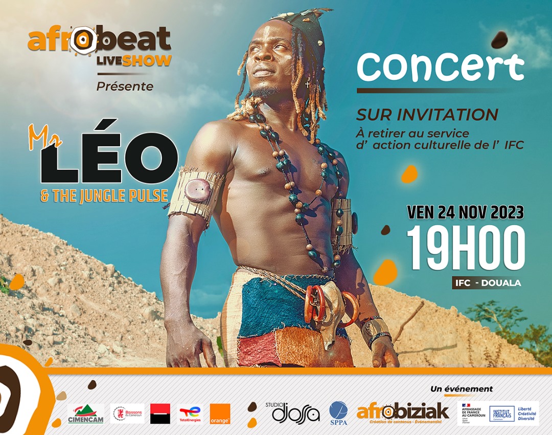 Cover Mr Léo En Concert à L'Institut Français de Douala le 24 Novembre 2023 à IFC douala