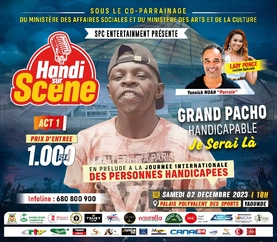 Cover Handi Sur Scène Acte 1 au Palais Polyvalent Des Sports de Yaoundé le 2 décembre 2023