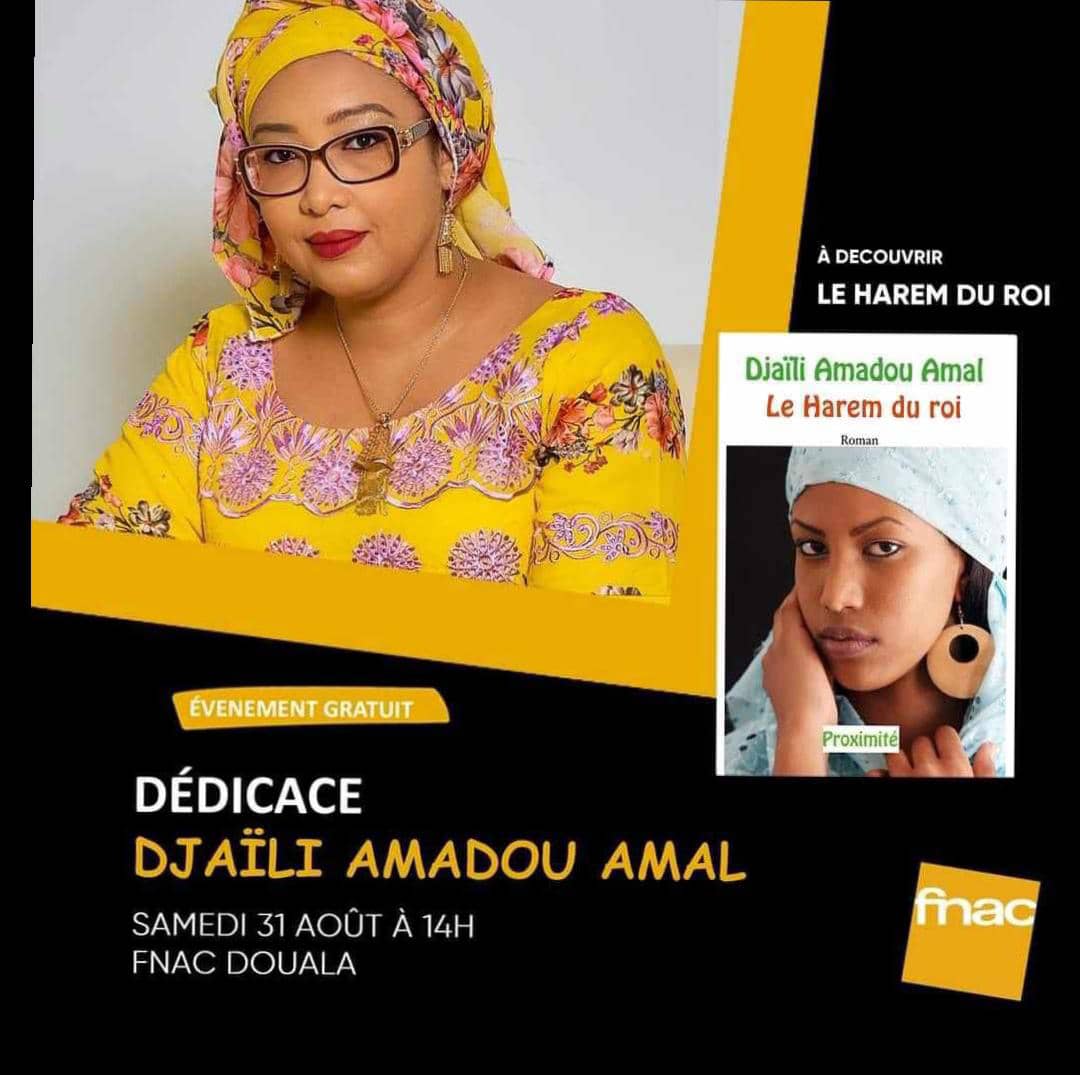 Cover Dédicace Du Livre  Le Harem Du Roi Samedi Le 31 Aout à FNAC Douala