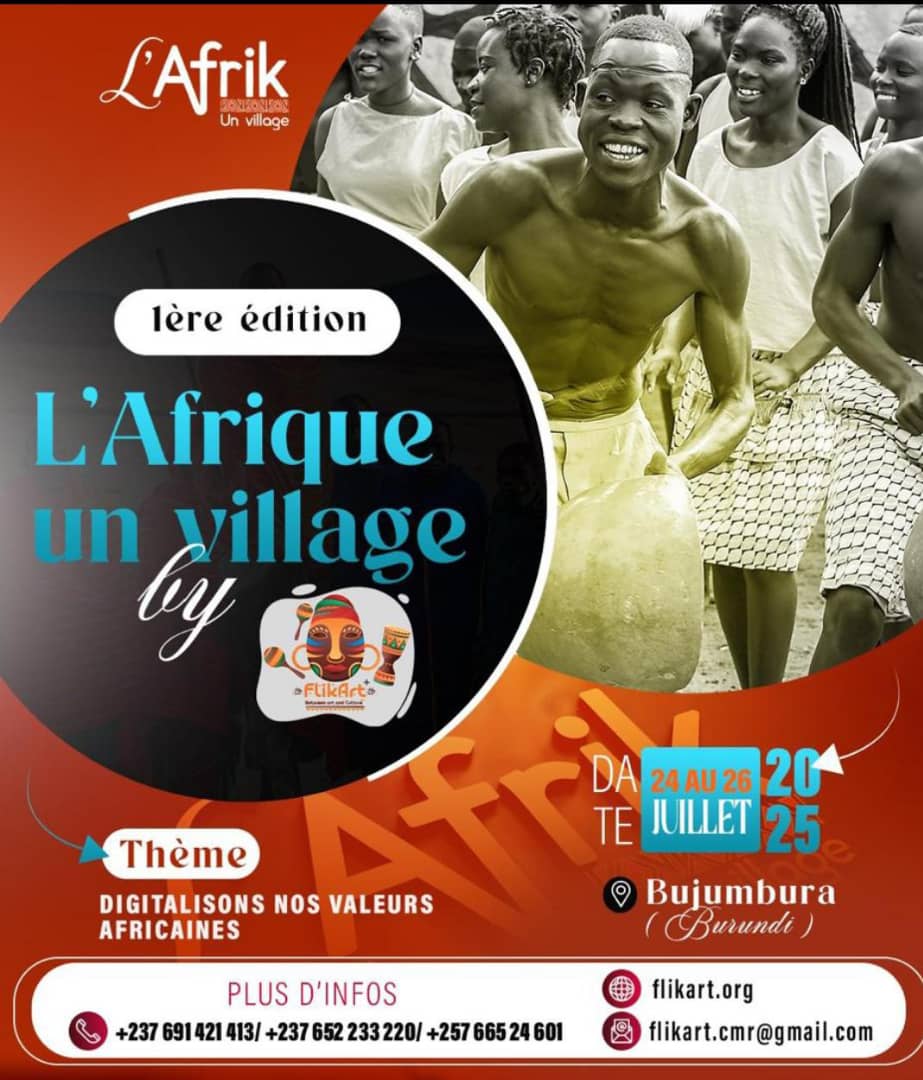 CoverL’Afrique Un Village By FlikArt 1ère Edition Du 24 Au 26 juillet 2025