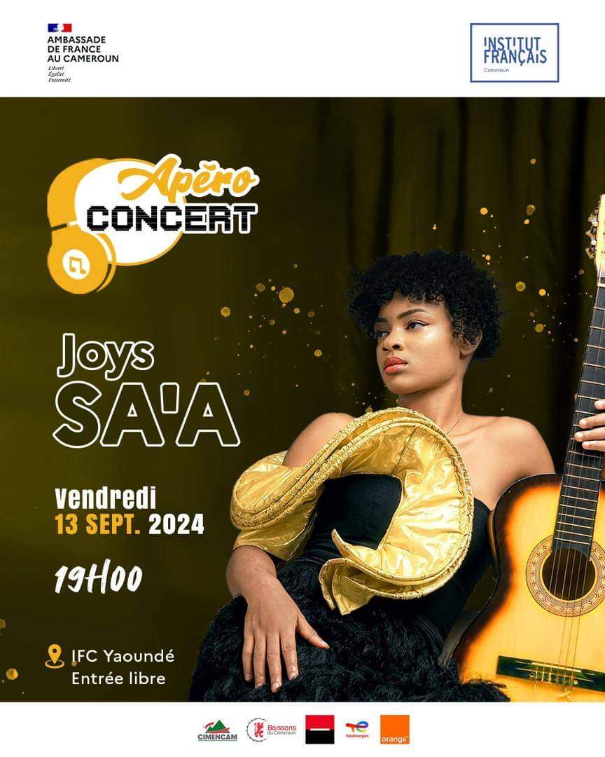 Cover Joys Sa 'a en concert vendredi 13 septembre 2024 a L'IFC Yaoundé