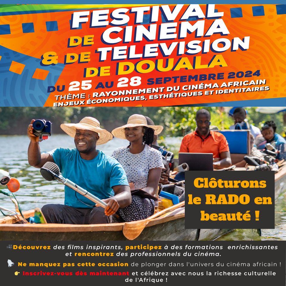 Cover Festival de Cinéma et de télévision de Douala du 25 au 28 Septembre 2024