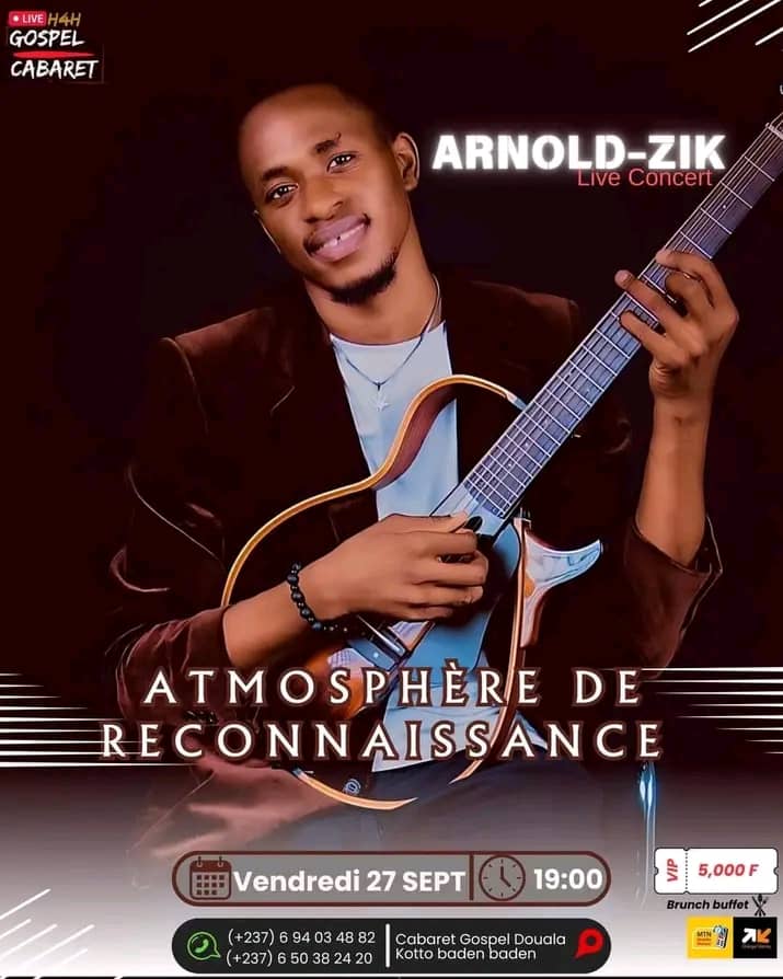 CoverArnold-Zik en Concert Live Vendredi 27 Septembre 2024