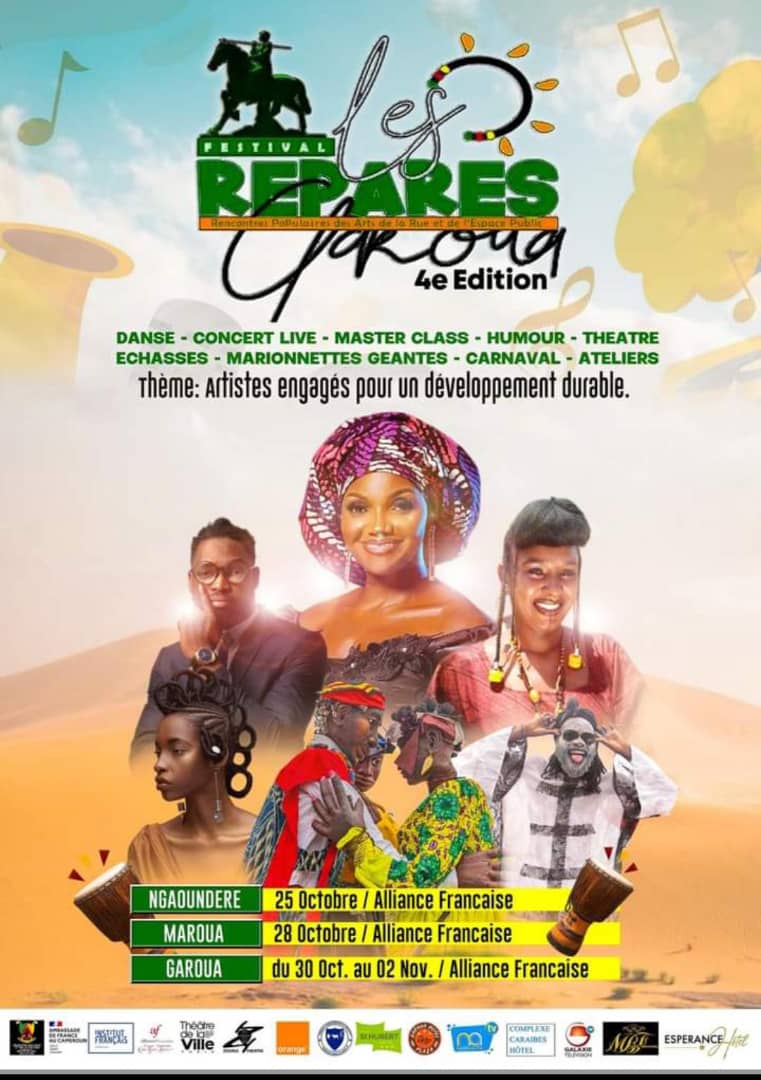 CoverFestival Les Repares Garoua 4ème édition Le 25 Octobre 2024