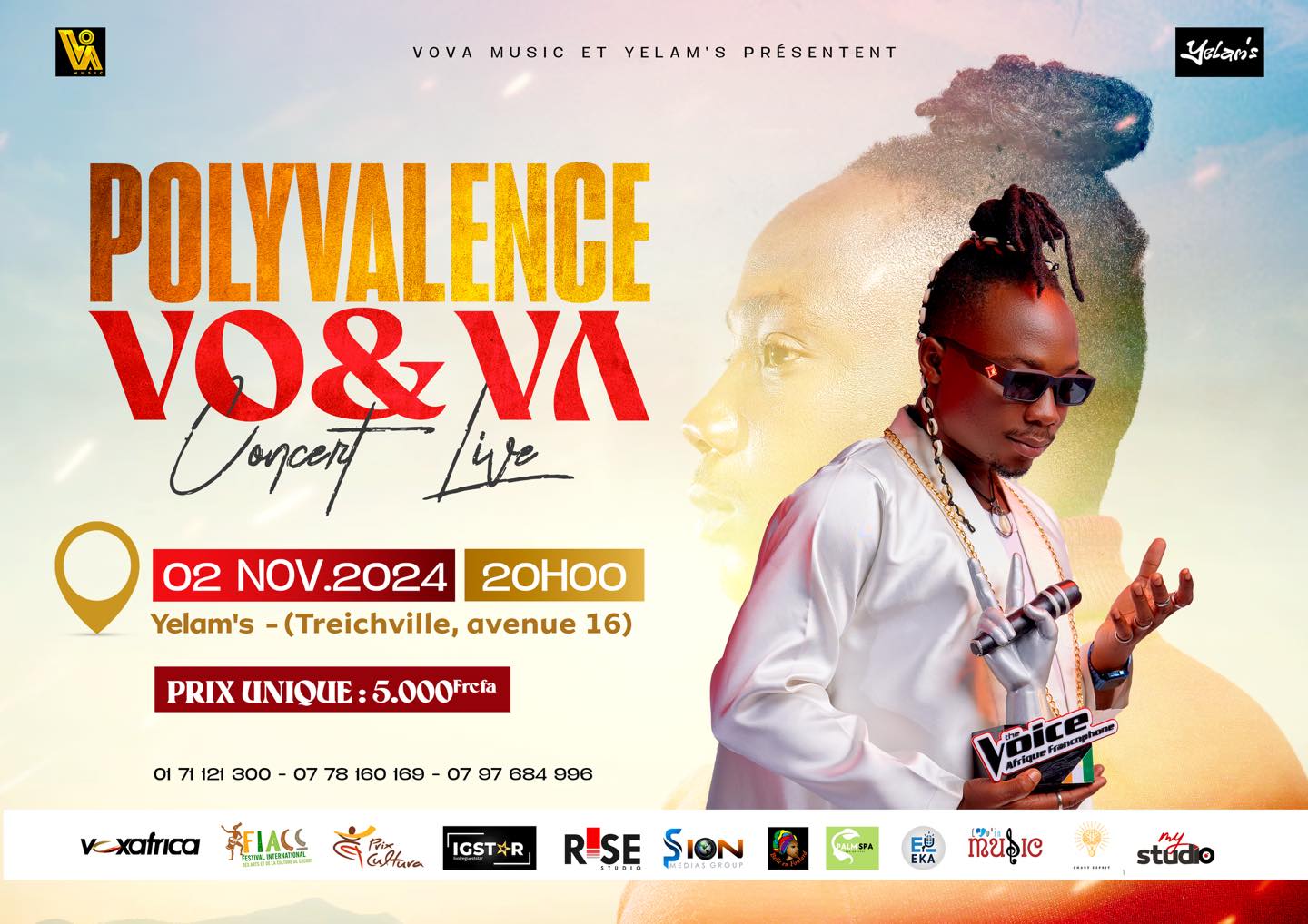 Cover Polyvalence Vo & Va en concert Live Le 02 Novembre 2024 à Treichville Abidjan