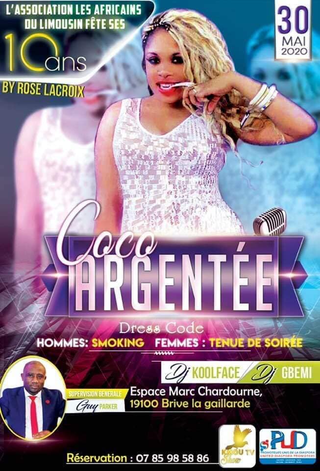 Cover La Charity Gala Night avec Coco Argentée  le 09 Mai 2020 à Essen