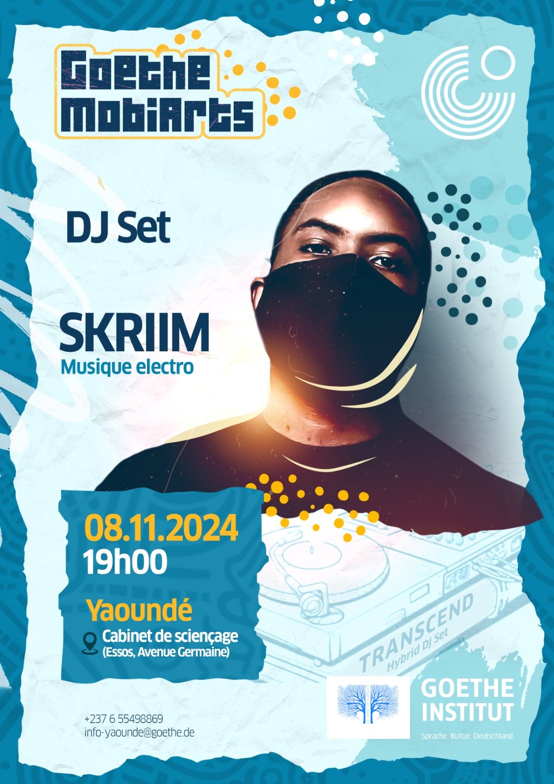 Cover Skriim Musique Electro Le 08 Novembre 2024 à Yaoundé