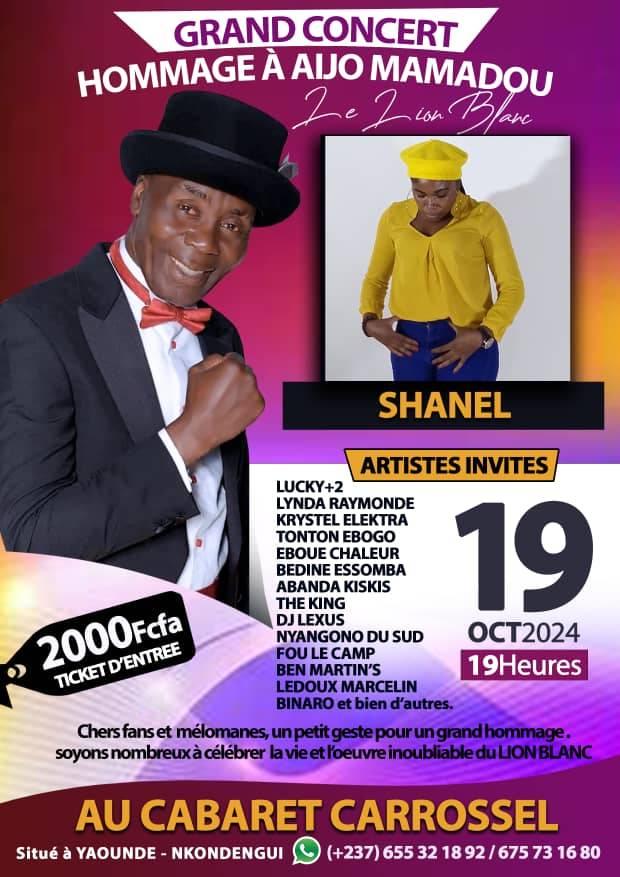 CoverGrand Concert D'Hommage le 19 Octobre 2024 Yaoundé