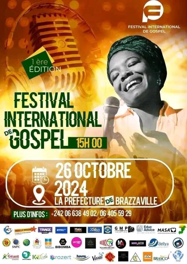 Cover Festival International de Gospel 2024 à Brazzaville
