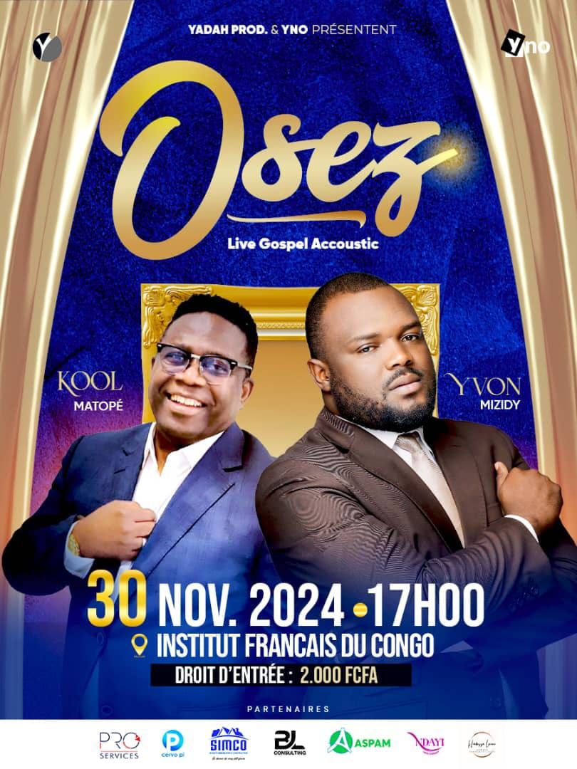 Cover Kool Matopé, Yvon Mizidy En Concert le 30 Novembre 2024 Au Congo