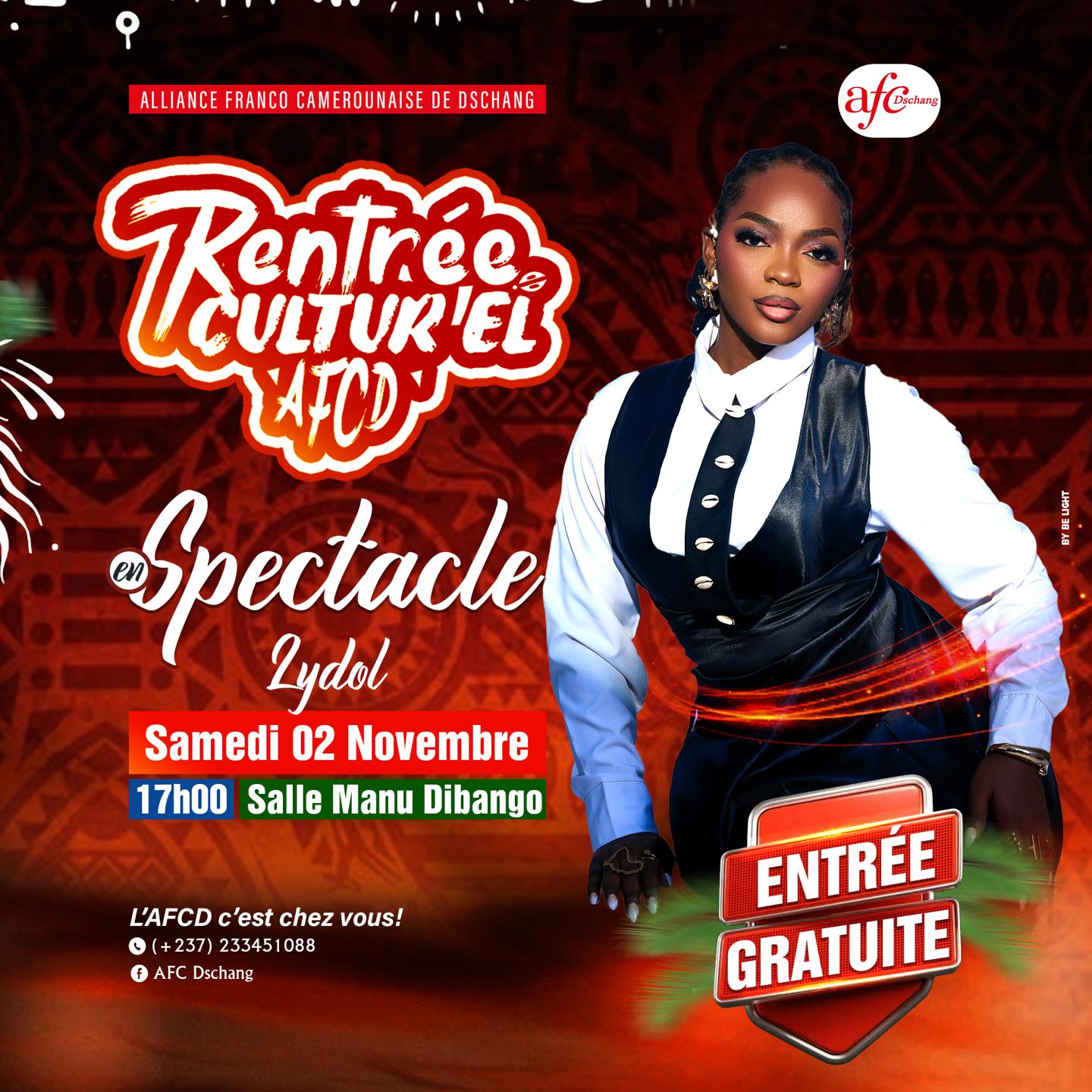 Cover Lydol En spectacle Samedi 02 Novembre 2024 à Dschang Cameroun