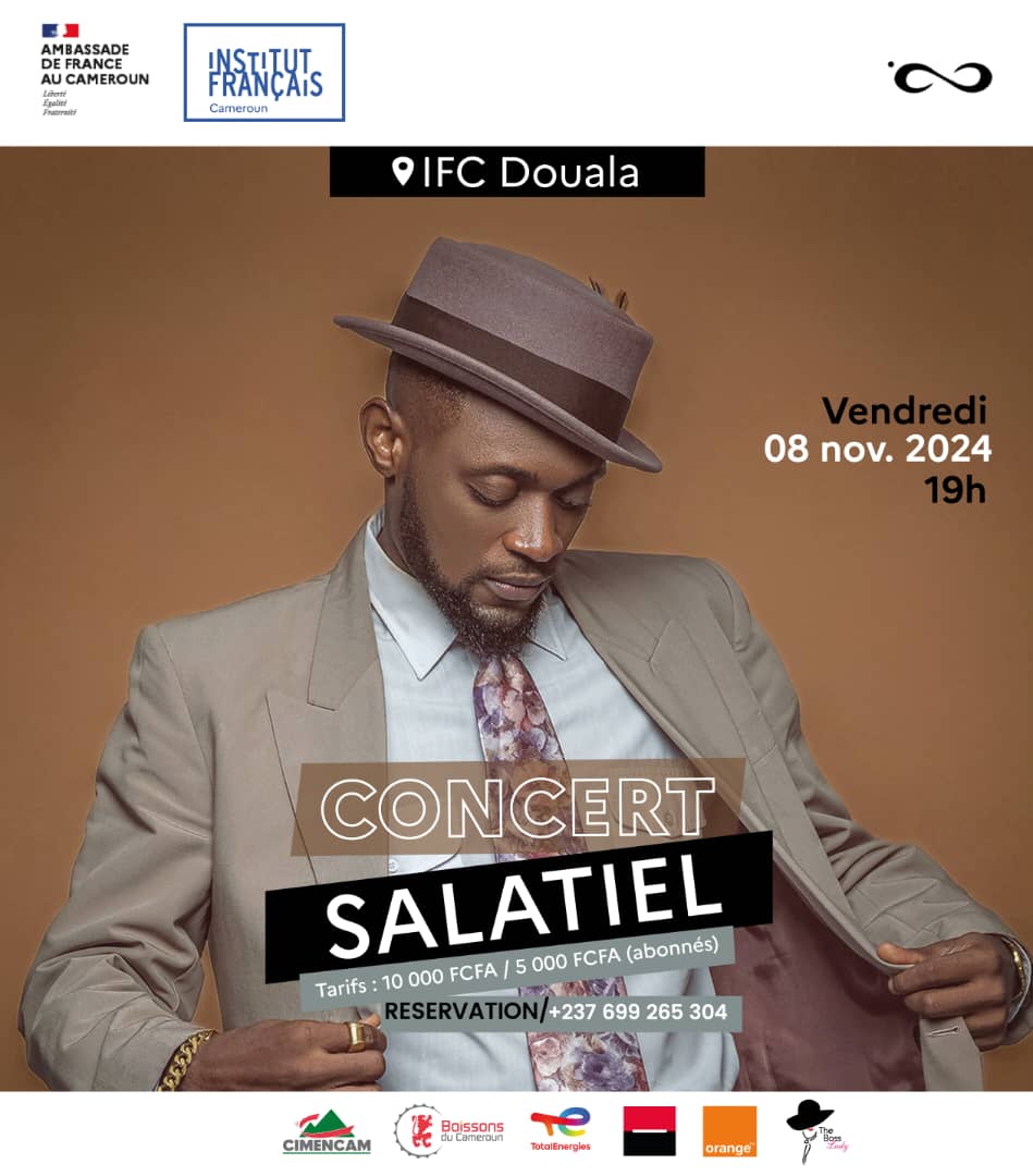 CoverSalatiel En Concert Vendredi 08 Novembre 2024 à IFC Douala