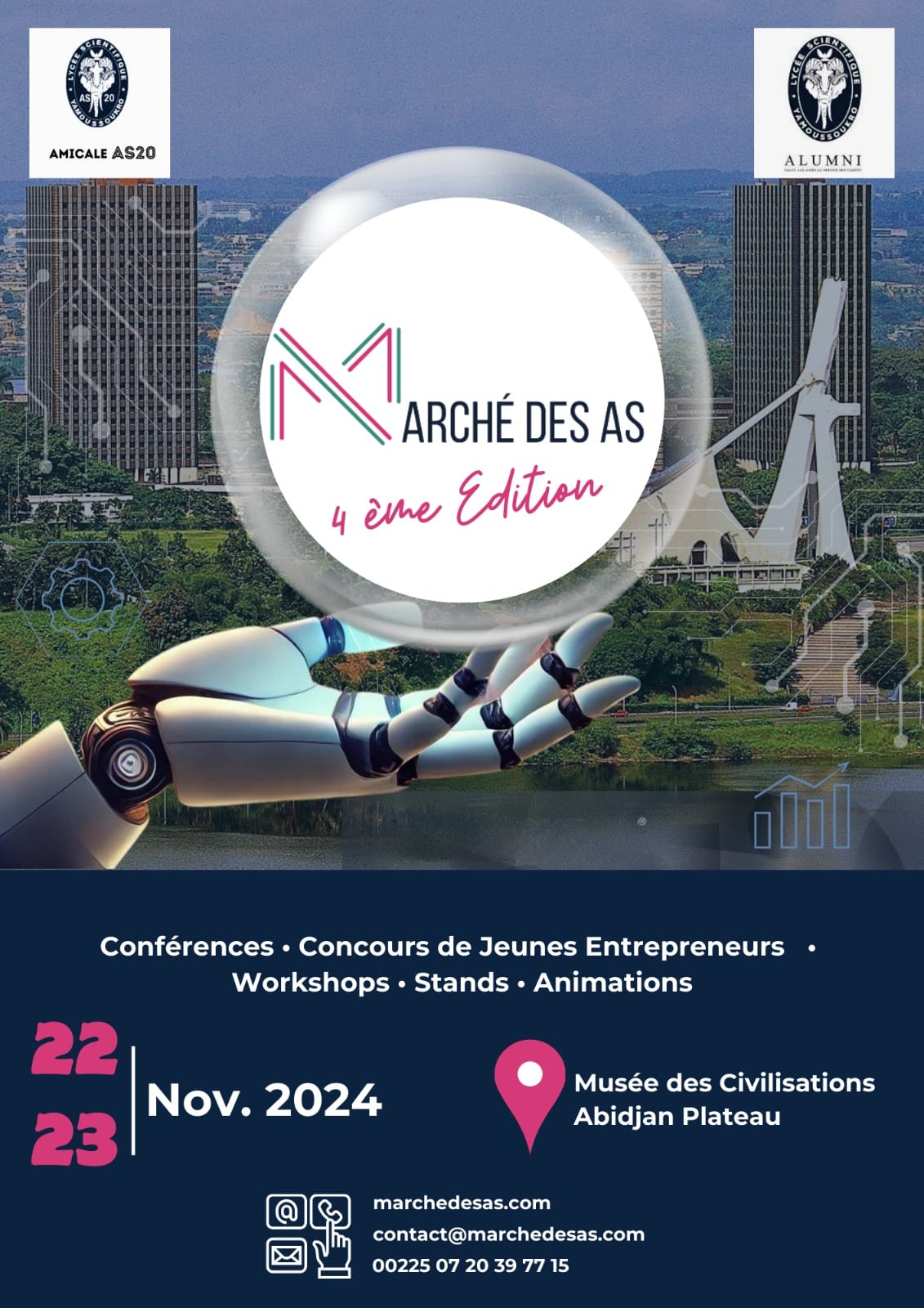 Cover Marché Des As 4ème Edition Du 22 Au 23 Novembre 2024 à Abidjan