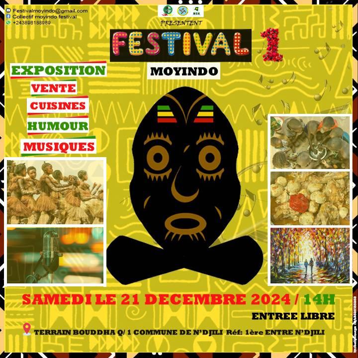 Cover Festival Moyindo 1ère Edition Samedi le 21 Décembre 2024 Au Congo