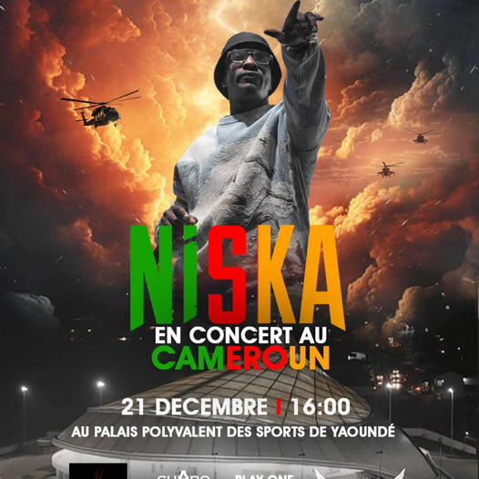 Cover Niska  En Concert Au Cameroun Le 21 Décembre 2024 à Yaoundé