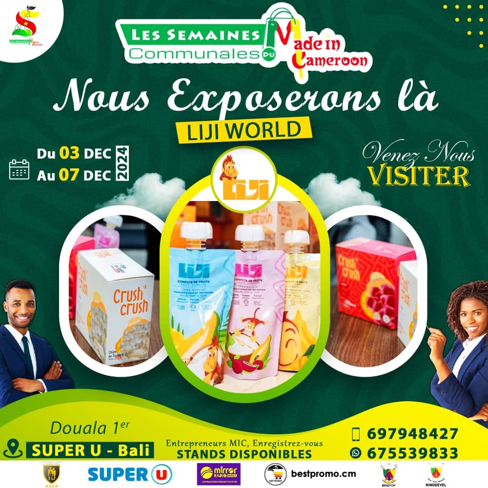 Cover Les Semaines Communales Du Made in Cameroon Du 03 Au 07 Décembre 2024 Douala 1er