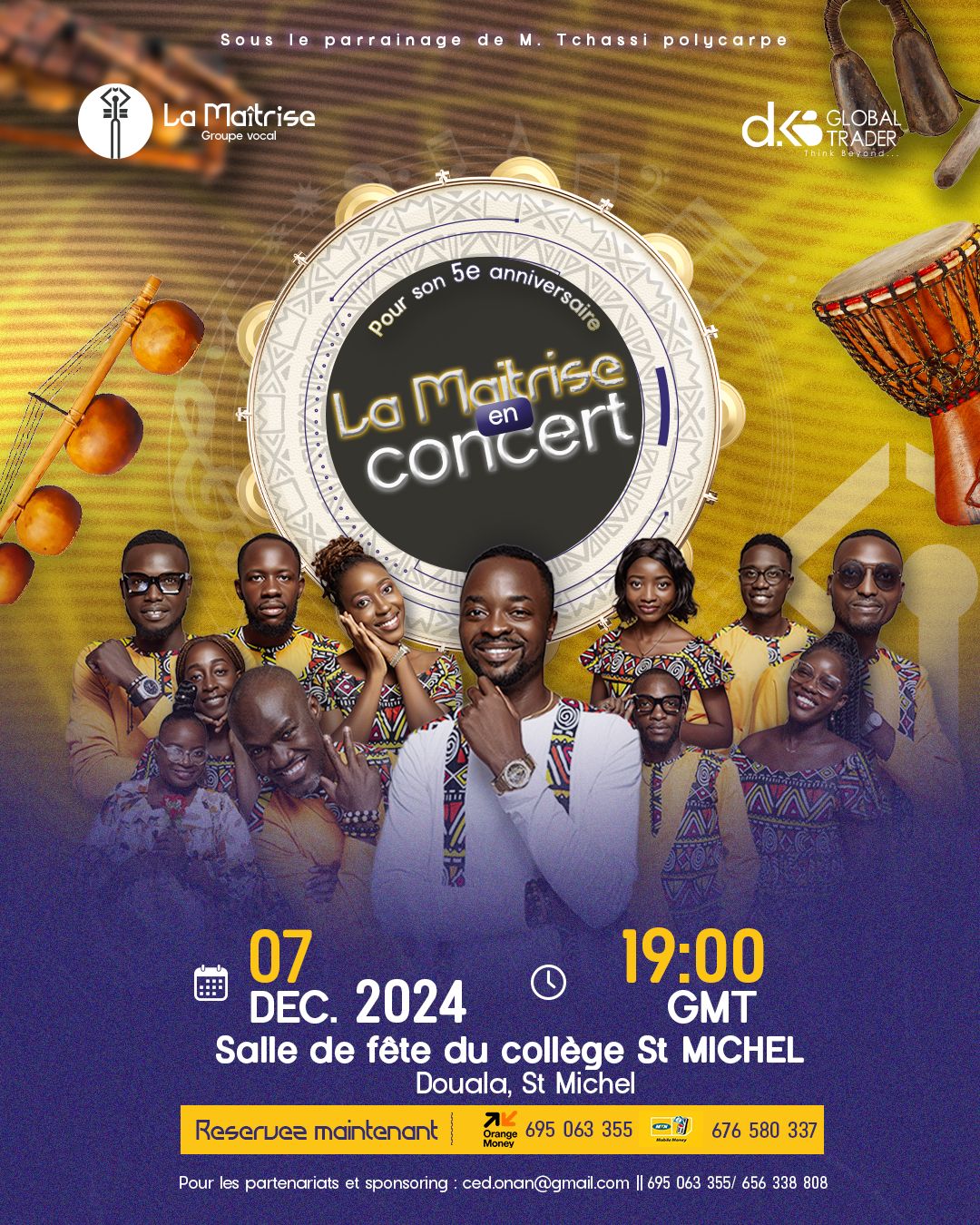 Cover La Maitrise en Concert Pour son 5e Anniversaire Le 07 Décembre 2024 à Douala