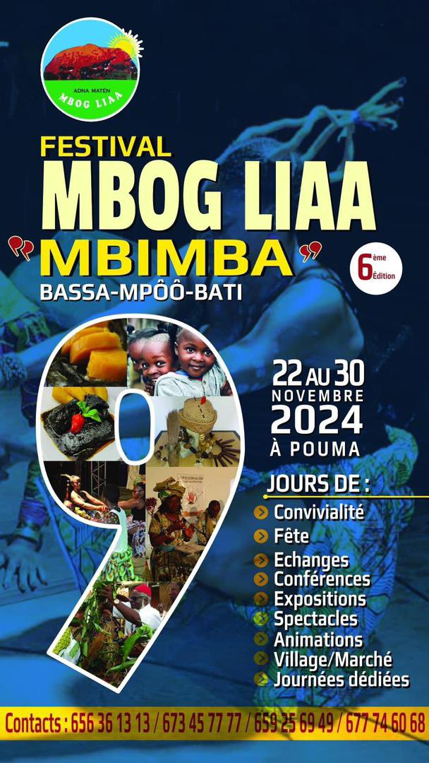 Cover Festival Mbog Liaa Mbimba 6ème édition Du 22 Au 30 Novembre 2024 à Pouma Cameroun