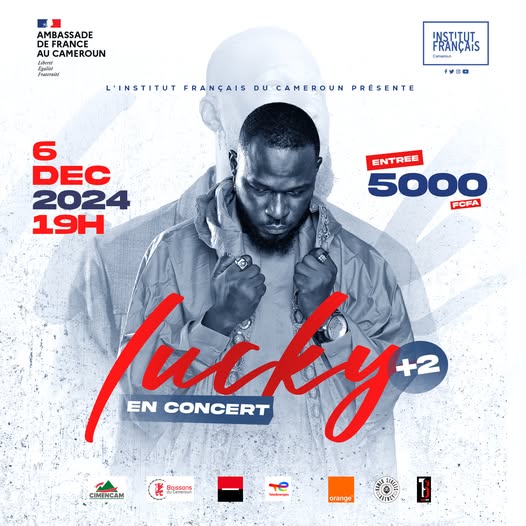 Cover Lucky +2 En Concert Le 06 Décembre 2024 à L'IFC Yaoundé