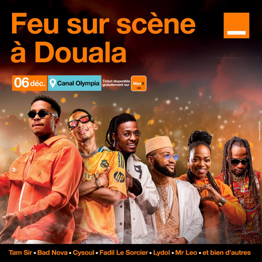 Cover Feu Sur Scène Le 06 Décembre 2024 Au Canal Olympia Douala