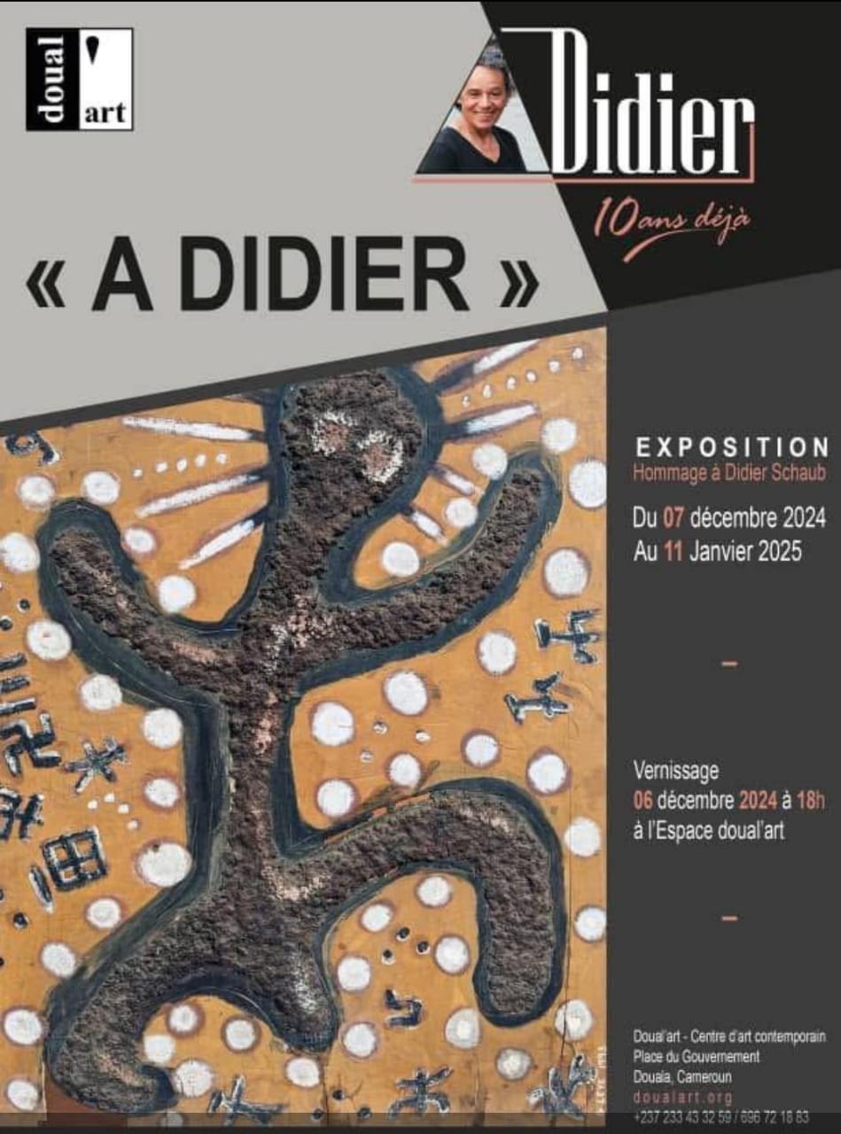 Cover Exposition Hommage a Didier Schaub Du 07 décembre 2025 Au 11 Janvier 2025 à Doual'Art