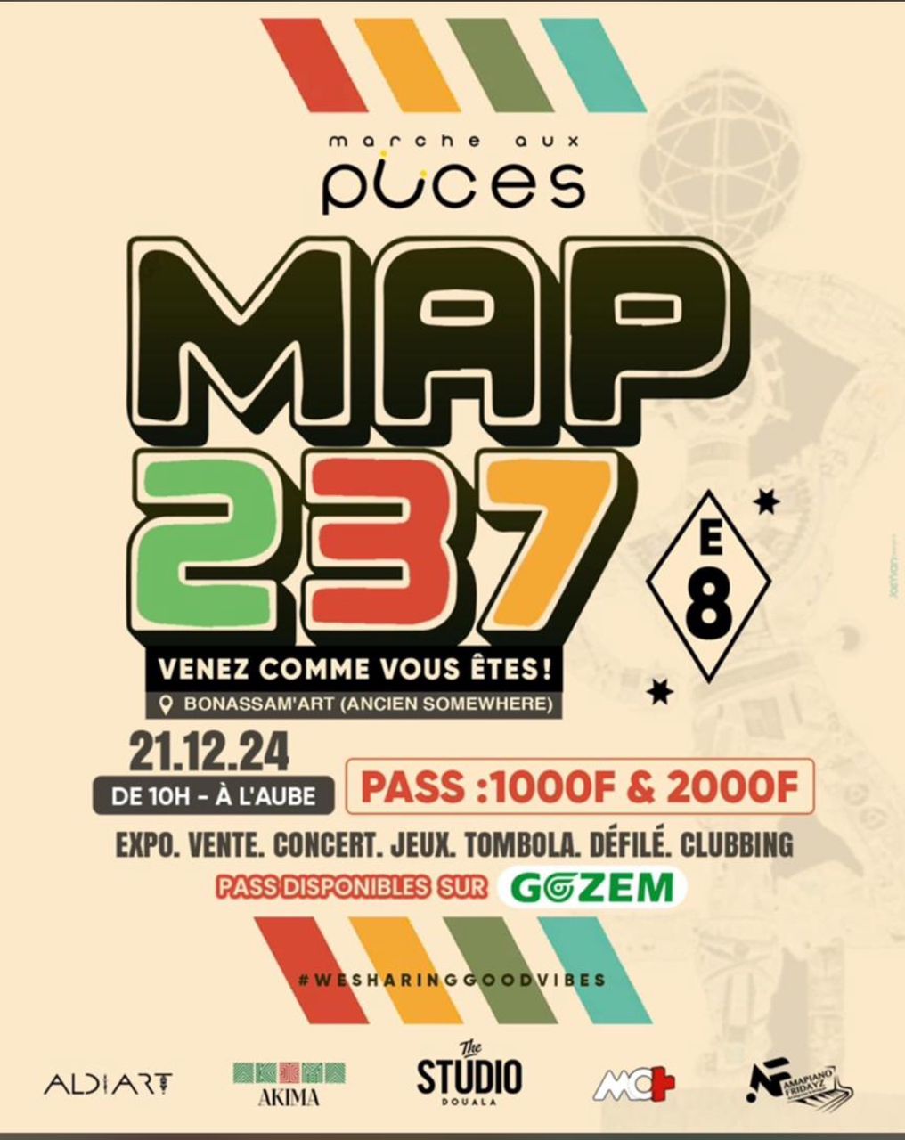 Cover MAP 237  Le 21 Décembre 2024  à Bonassam'Art Douala