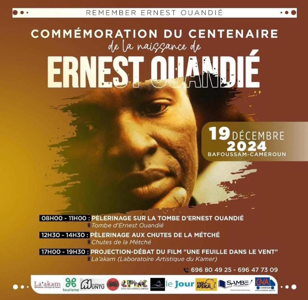 Cover Commémoration du centenaire de le Naissance De Ernest  Ouandié Le 19 Décembre 2024  à Bafoussam-Cameroun