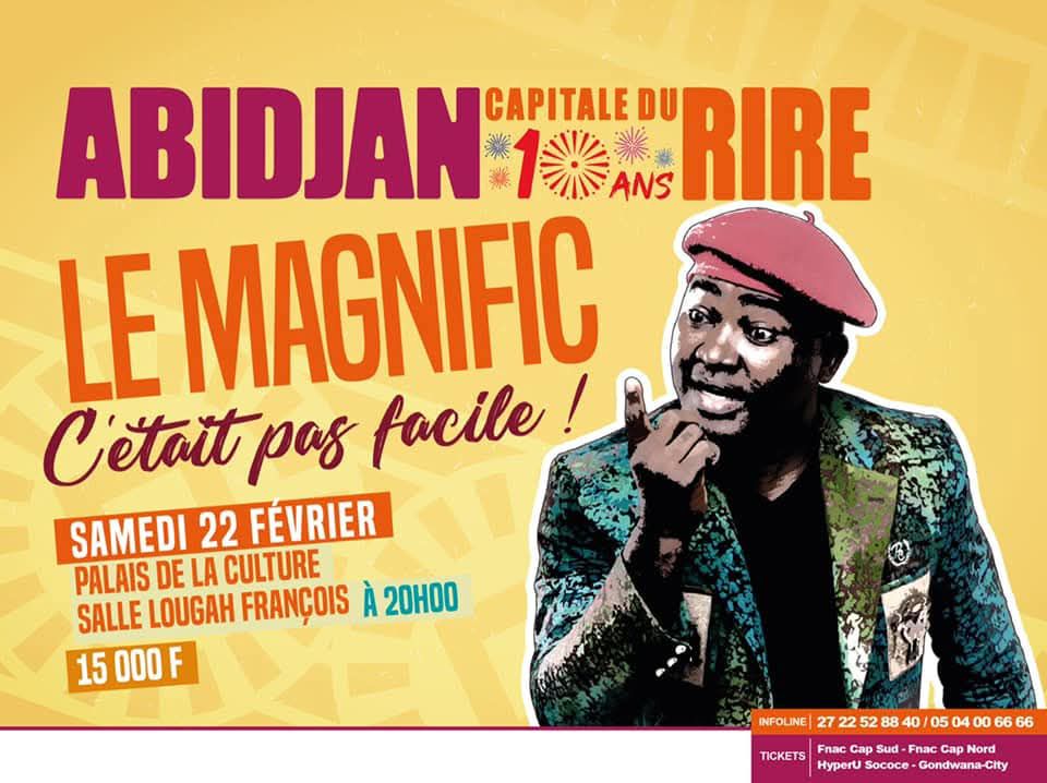 Cover Abidjan Capital Du Rire Samedi le 22 Févier 2025 Au Palais De La Culture