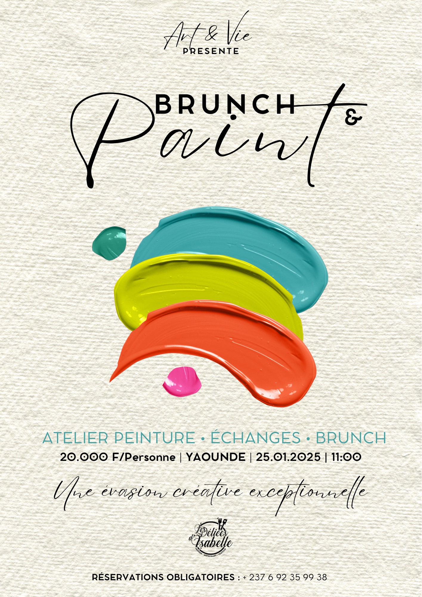 Cover Brunch Paint Le 25 Janvier 2025 à Yaoundé