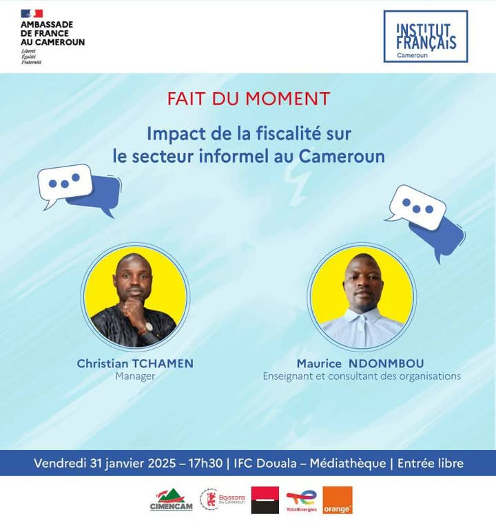 Cover Conférence Vendredi 31 Janvier 2025 à l'IFC Douala