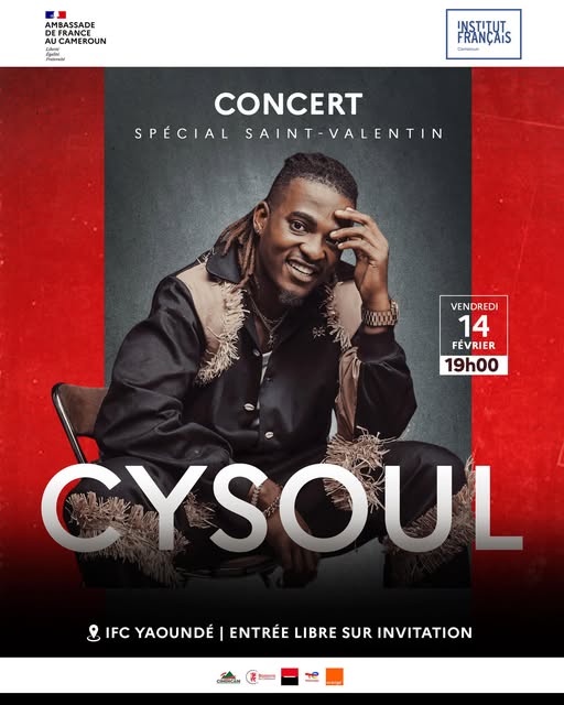 Cover Cysoul En Concert Vendredi 14 Février 2025 à L'IFC Yaoundé