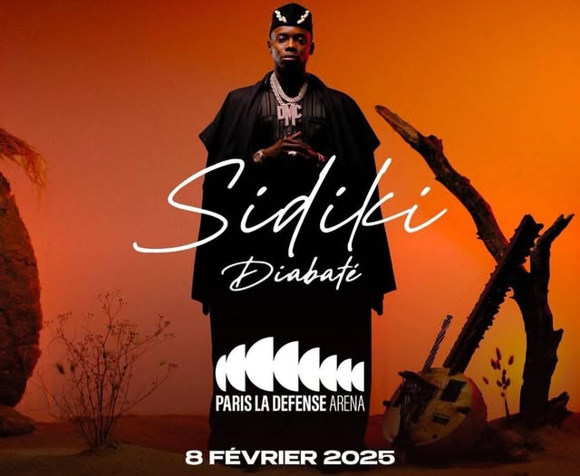Cover Sidiki Diabaté En Concert Le 08 Février 2025 à Paris La Défense Arena