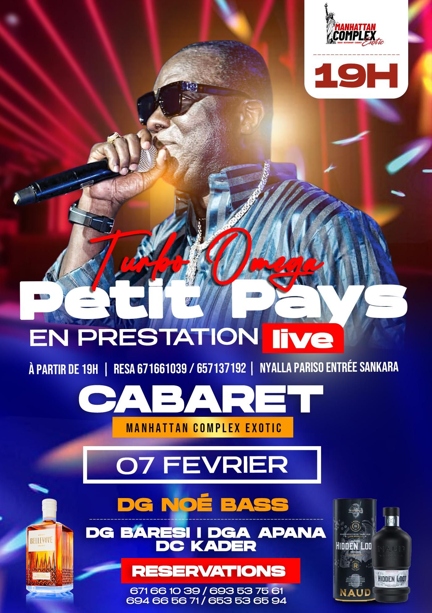 Cover Petit Pays En Prestation Live  Le 07 Février 2025 à Douala