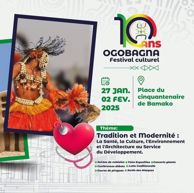 Cover Ogobagna Festival Culturel Du 27 Janvier Au 02 Février 2025 à Bamako